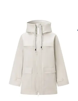 Flotte – Parka Froissart Craie — photo 1