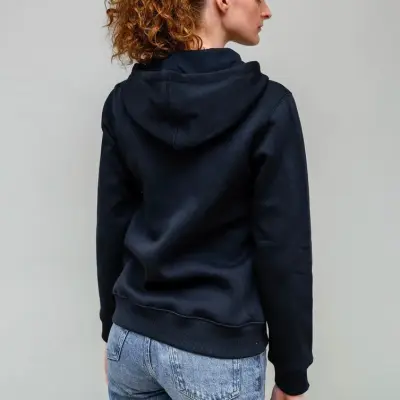 Hoodie zippé bleu marine Philippine — photo 2