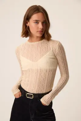 Tee Shirt Yunaelle Creme — photo 1