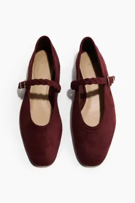 Ballerines babies - Bordeaux — photo 1
