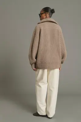 PANTALON BAPTISTE ÉCRU — photo 2