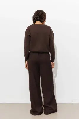 Pantalon large uni Femme — photo 4