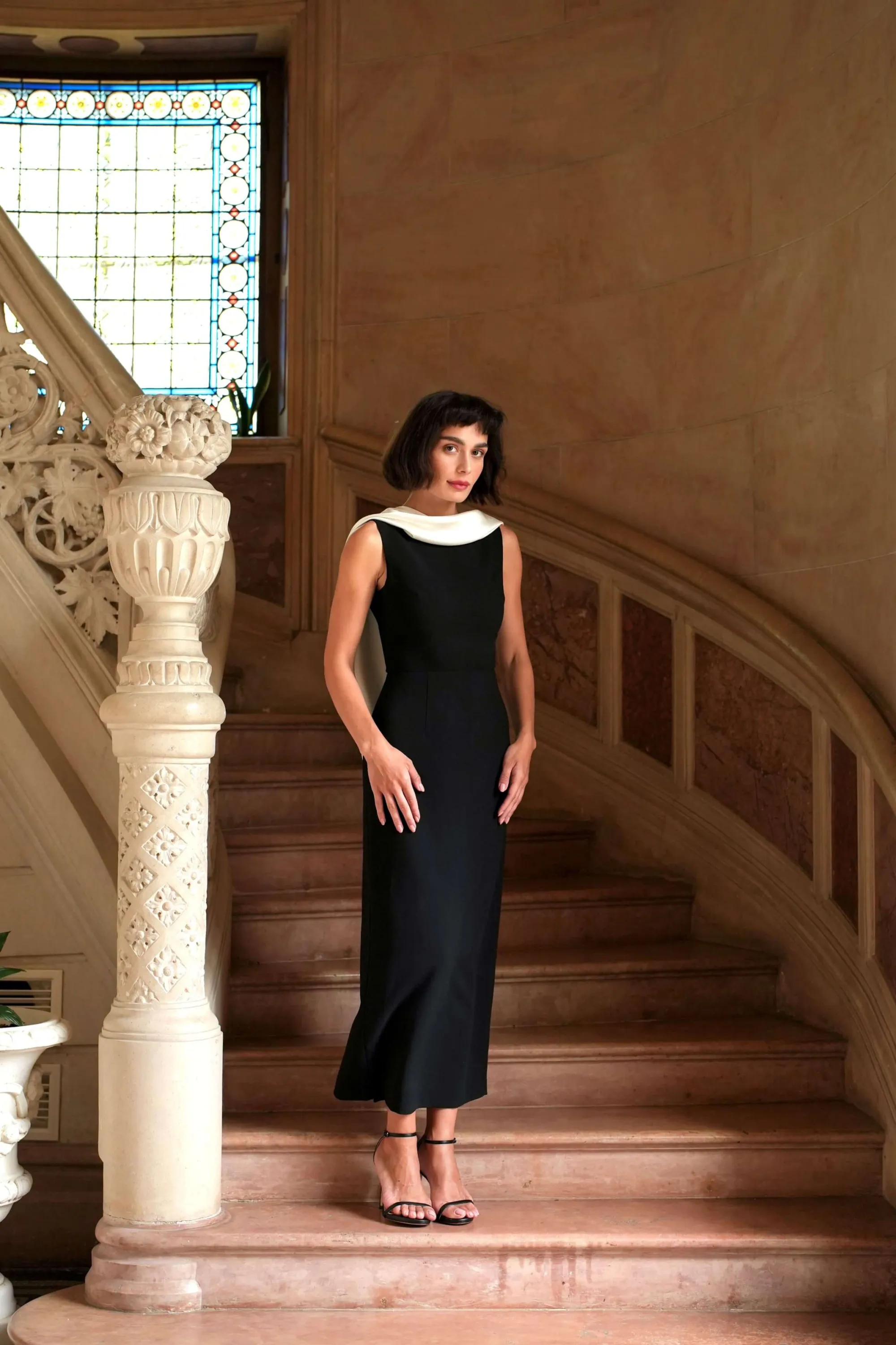 Lunara Scarf Dress