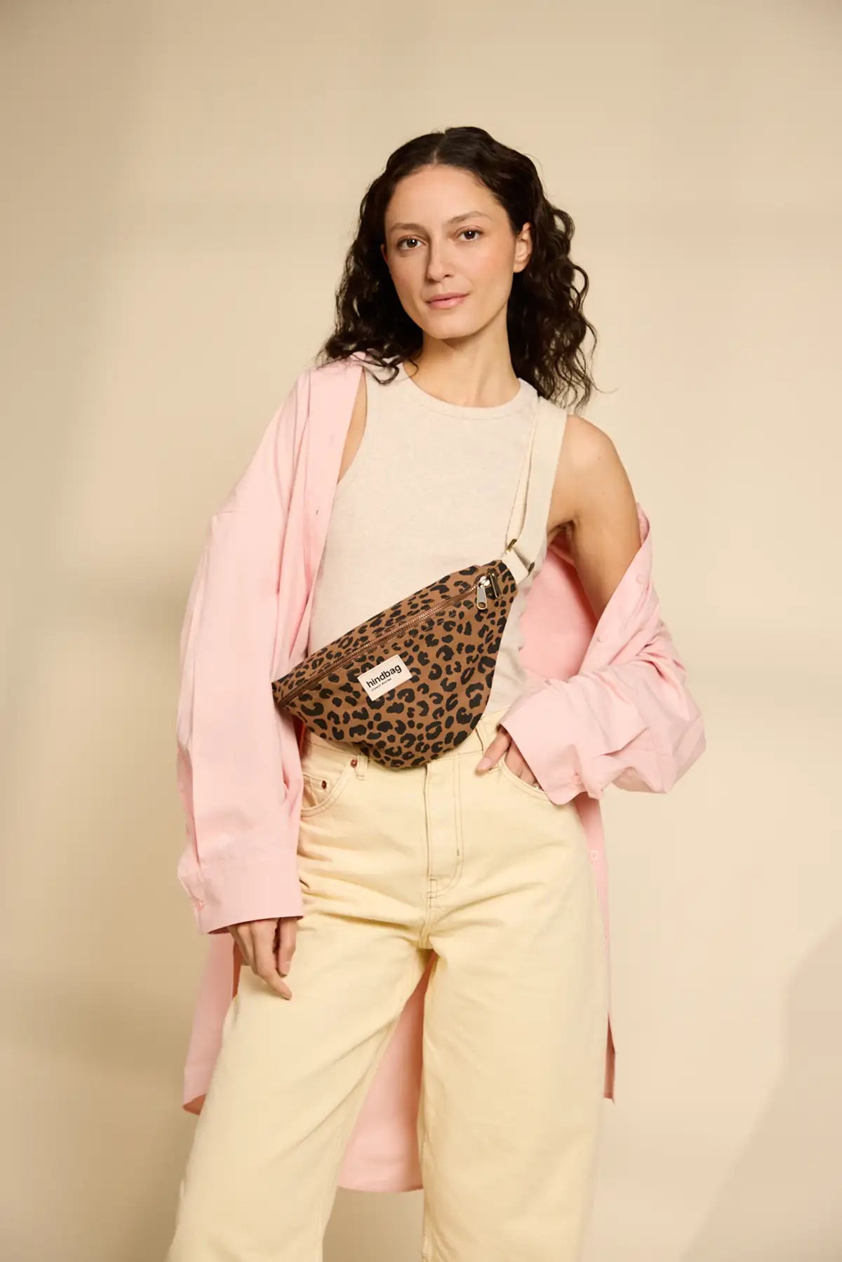 Sac banane Olivia Léopard Cannelle – Hindbag
