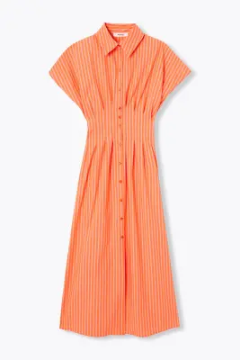 Robe-chemise midi