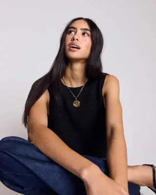 Collier Athéna doré — photo 4