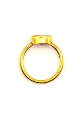 Bague Vermeil — Pierre Naturelle Tourmaline — photo 3