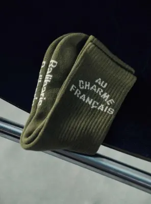 Chaussettes Berny Khaki — photo 1