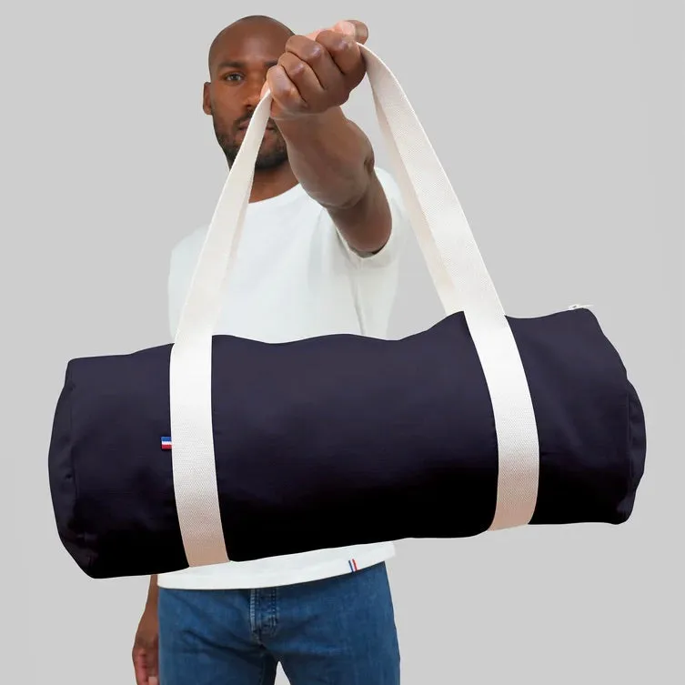 Sac polochon bleu marine