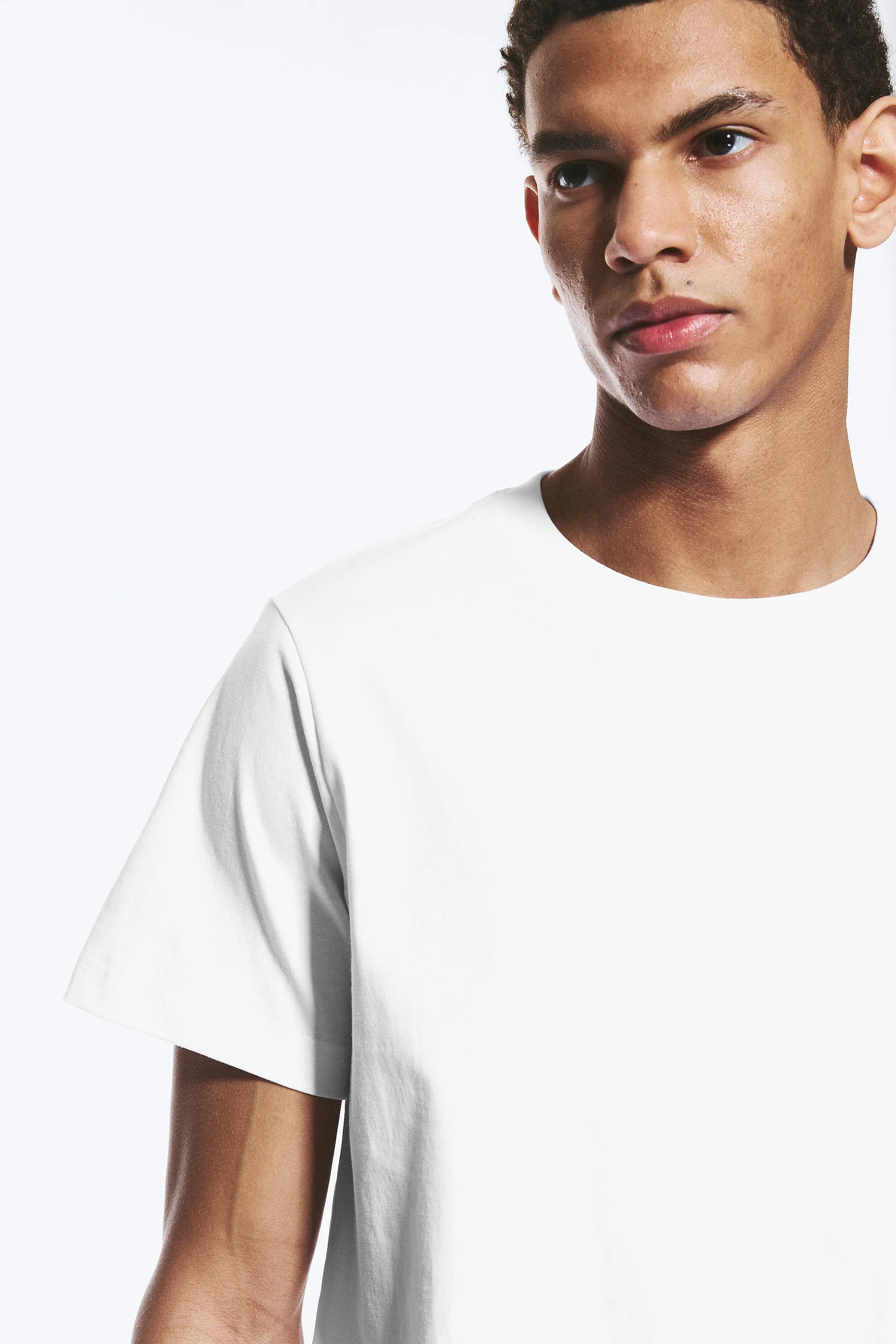 Lot de 3 T-shirt carré classique - Blanc