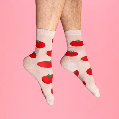 Chaussettes Tomate Coucou Suzette — photo 3