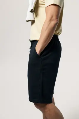 Le short molleton - Noir