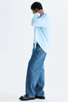 Baggy Jeans - Bleu denim moyen — photo 3