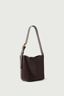 SAC SAUDADE MINI MARRON FONCÉ — photo 2