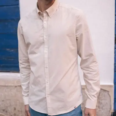 Chemise Saint-Paul beige — photo 2