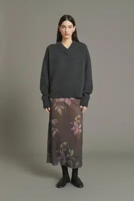 JUPE BAHIA ANTHRACITE/VIOLET — photo 4
