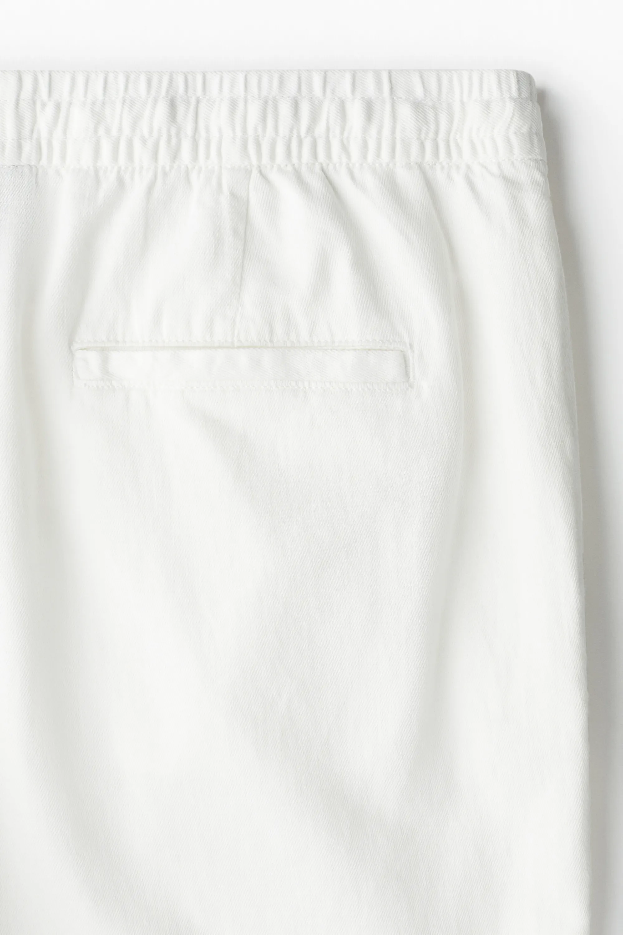 Pantalon Relaxed Fit en lin - Crème