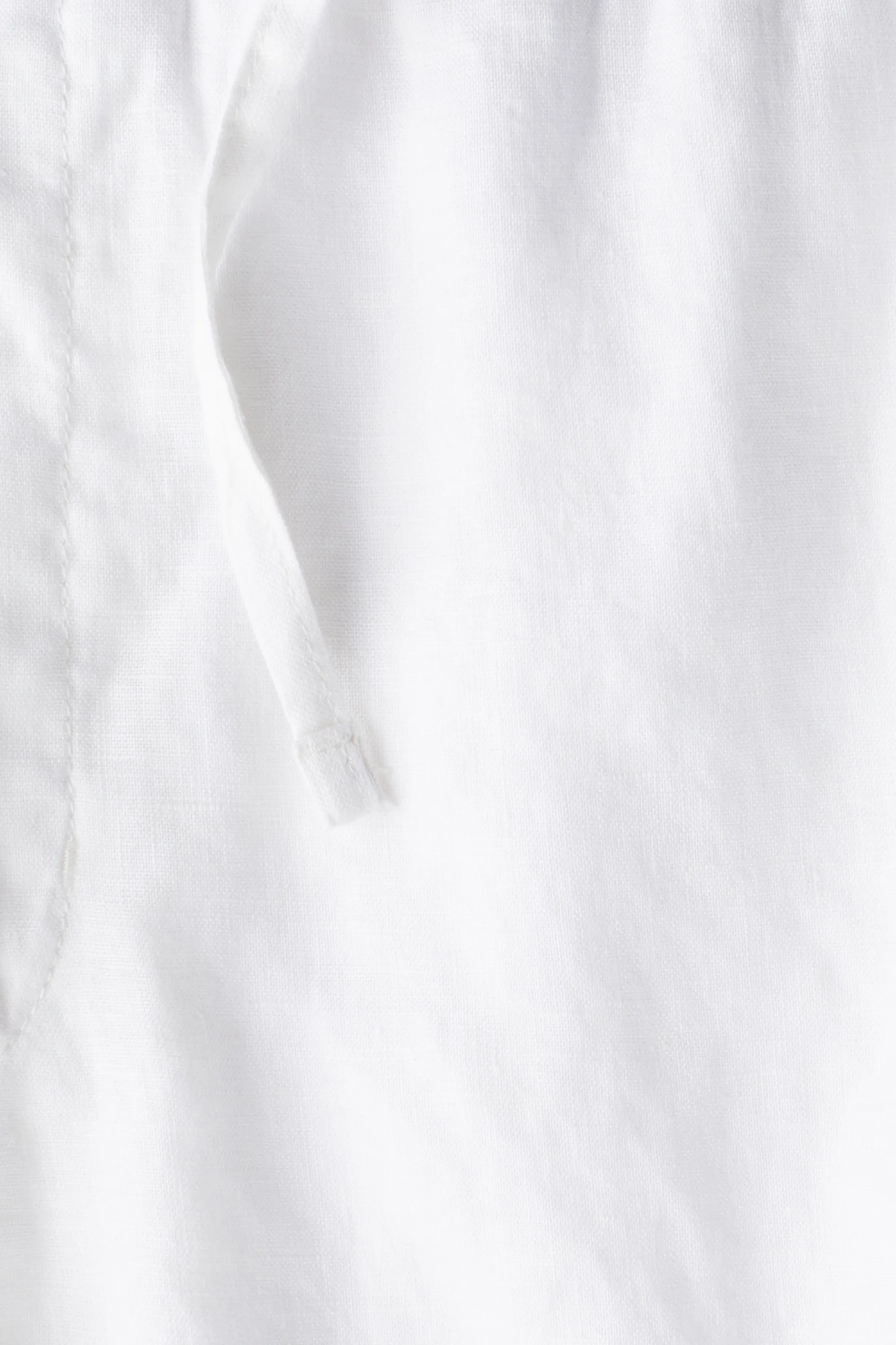 Short Regular Fit en lin - Blanc