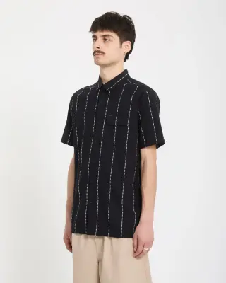 Chemise volcom whitworth SS – Gloss black — photo 4
