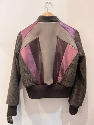 Mitch tweed de laine et cuir — photo 3