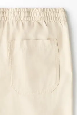 Pantalon Relaxed Fit - Beige — photo 3