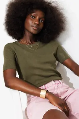 Pull col rond Femme — photo 2