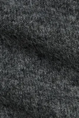 T-shirt en maille - Gris foncé chiné — photo 3