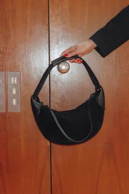 Sac baguette en cuir Femme — photo 2