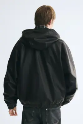 Veste à capuche - Noir — photo 4
