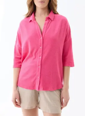 Chemise en coton et modal