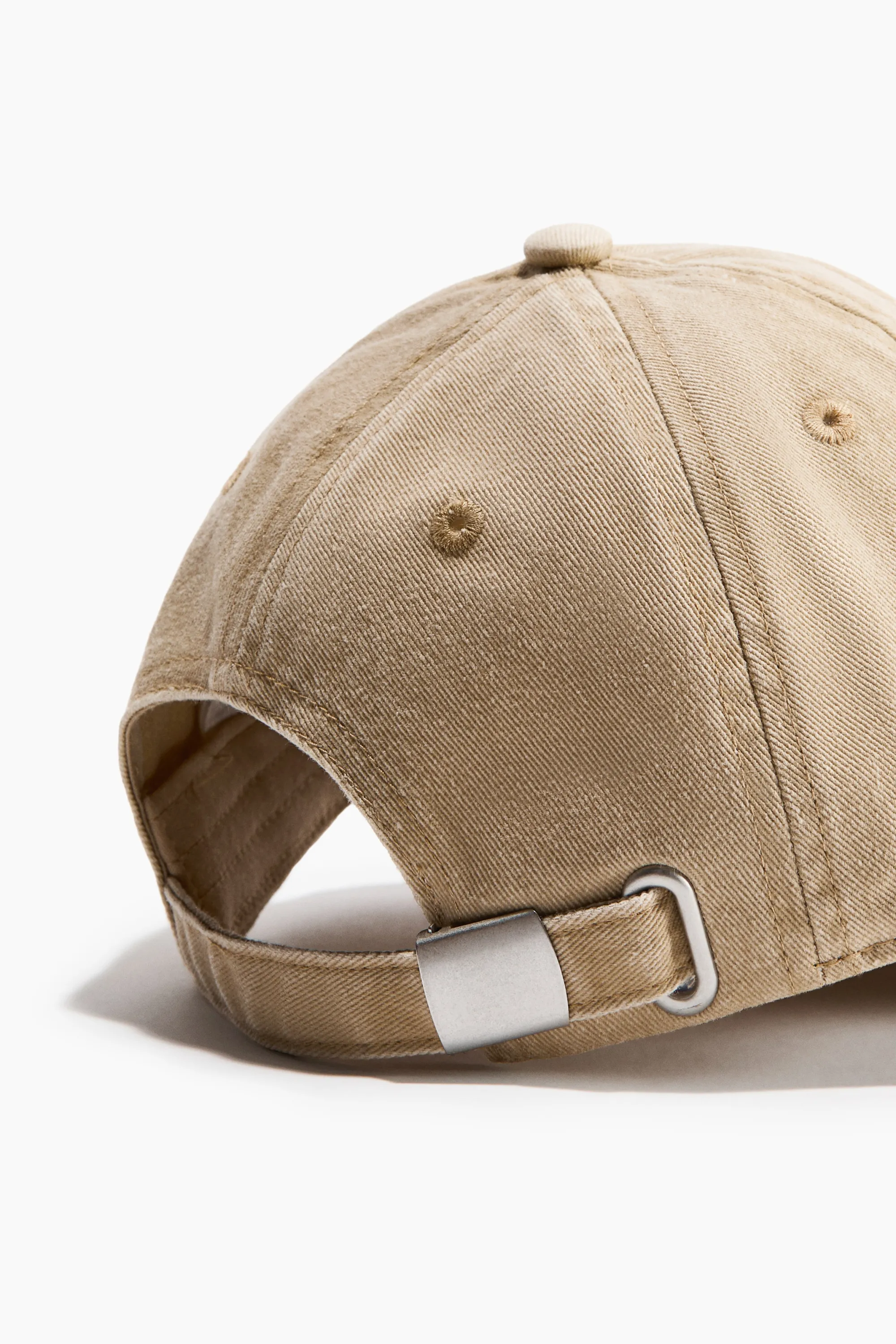 Casquette en twill avec motif brodé - Beige/Rowing Club