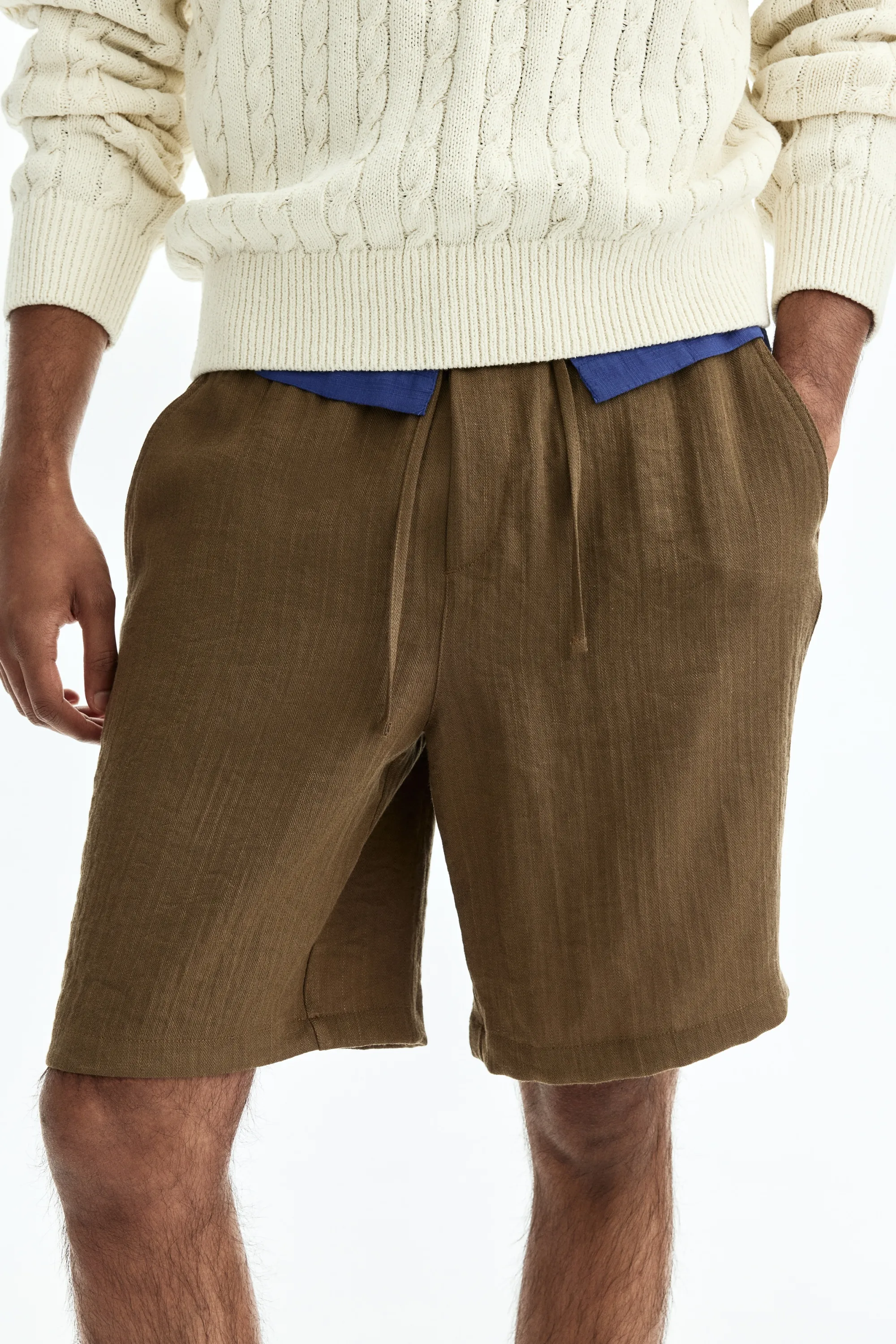Short Loose Fit - Vert kaki