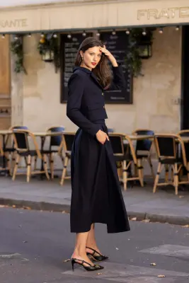 Madeline Skirt - Navy — photo 5