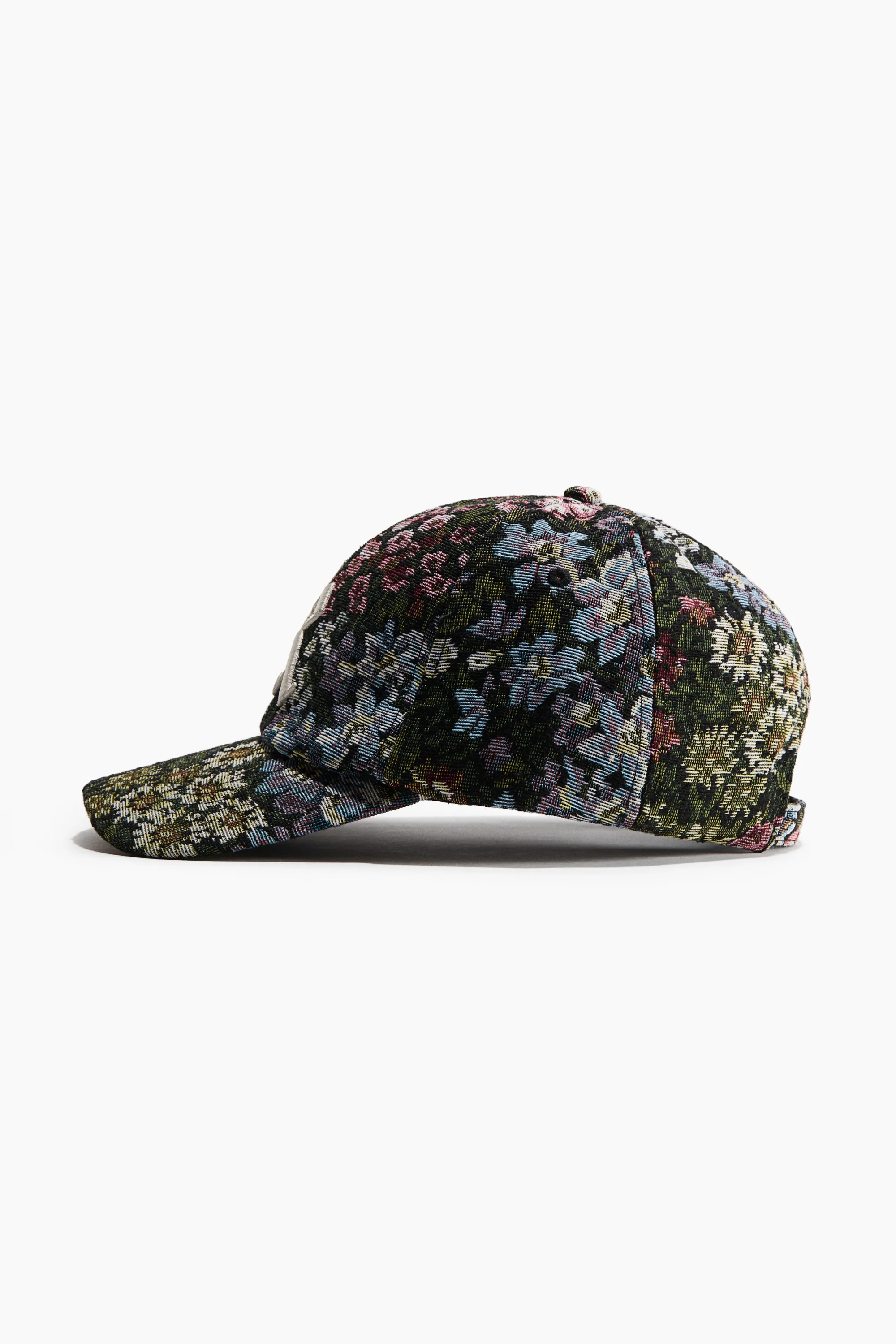Casquette en twill de coton avec motif - Vert foncé/K
