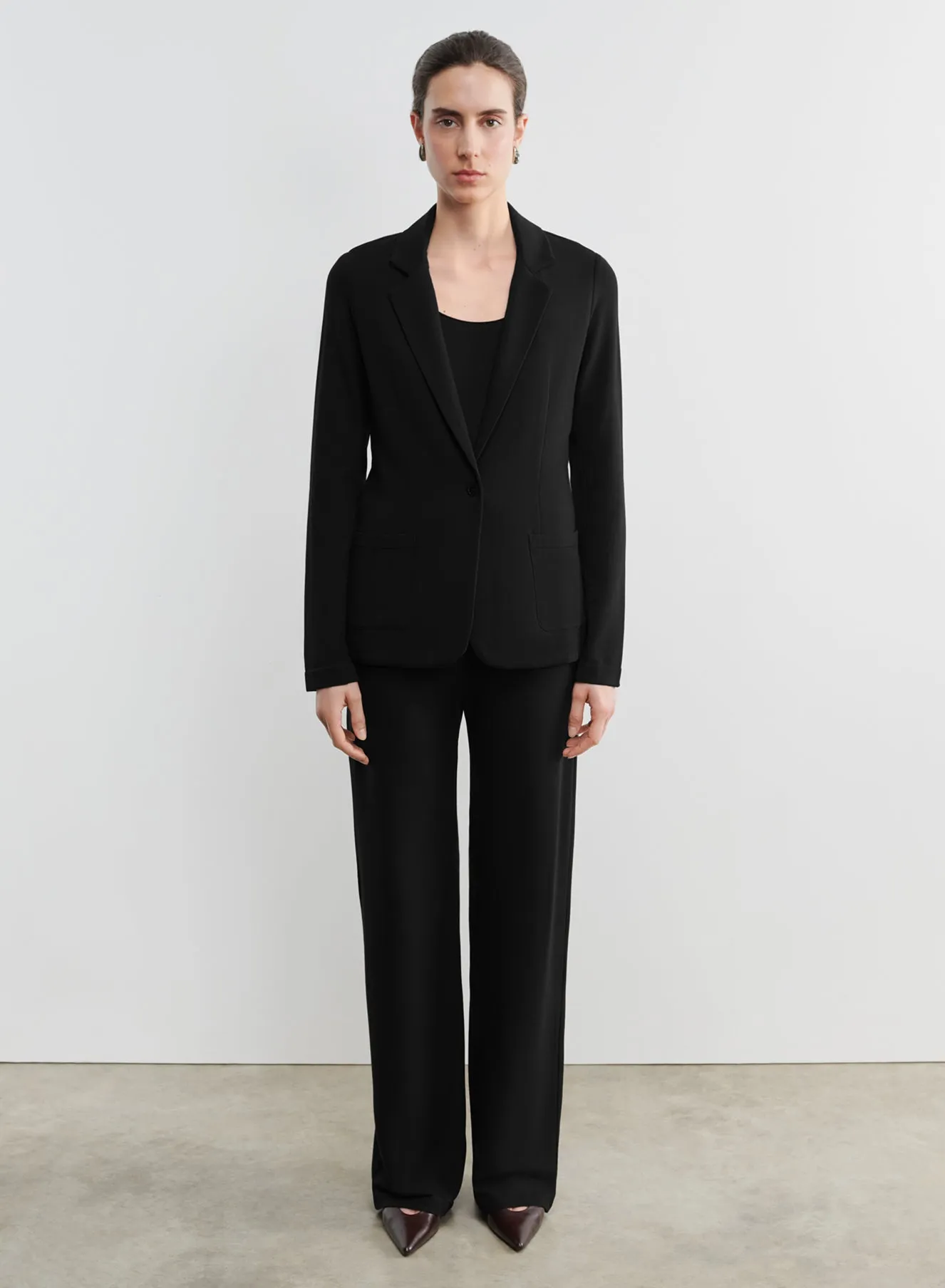 Veste en viscose et élasthanne