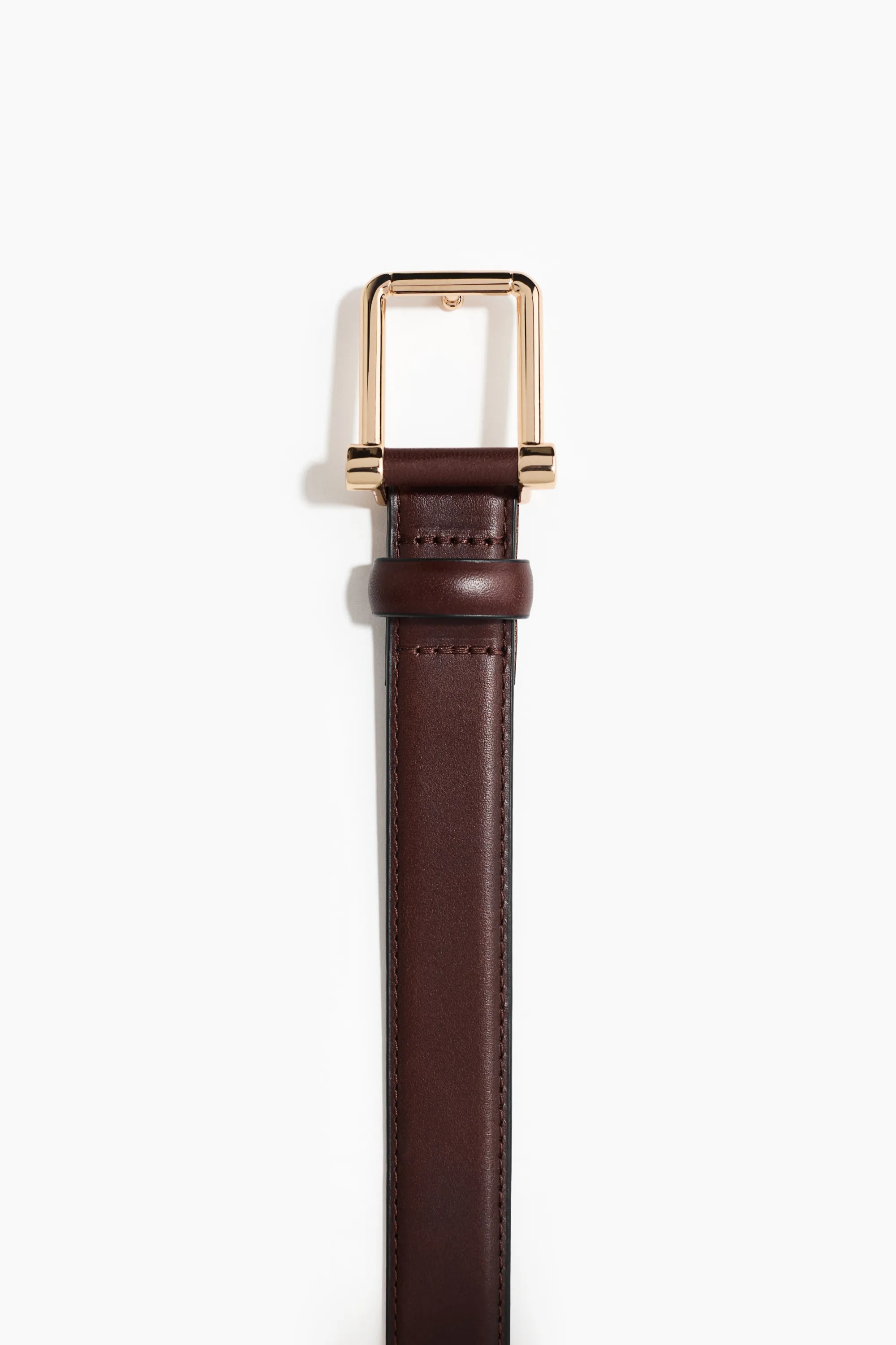 Ceinture en cuir - Marron