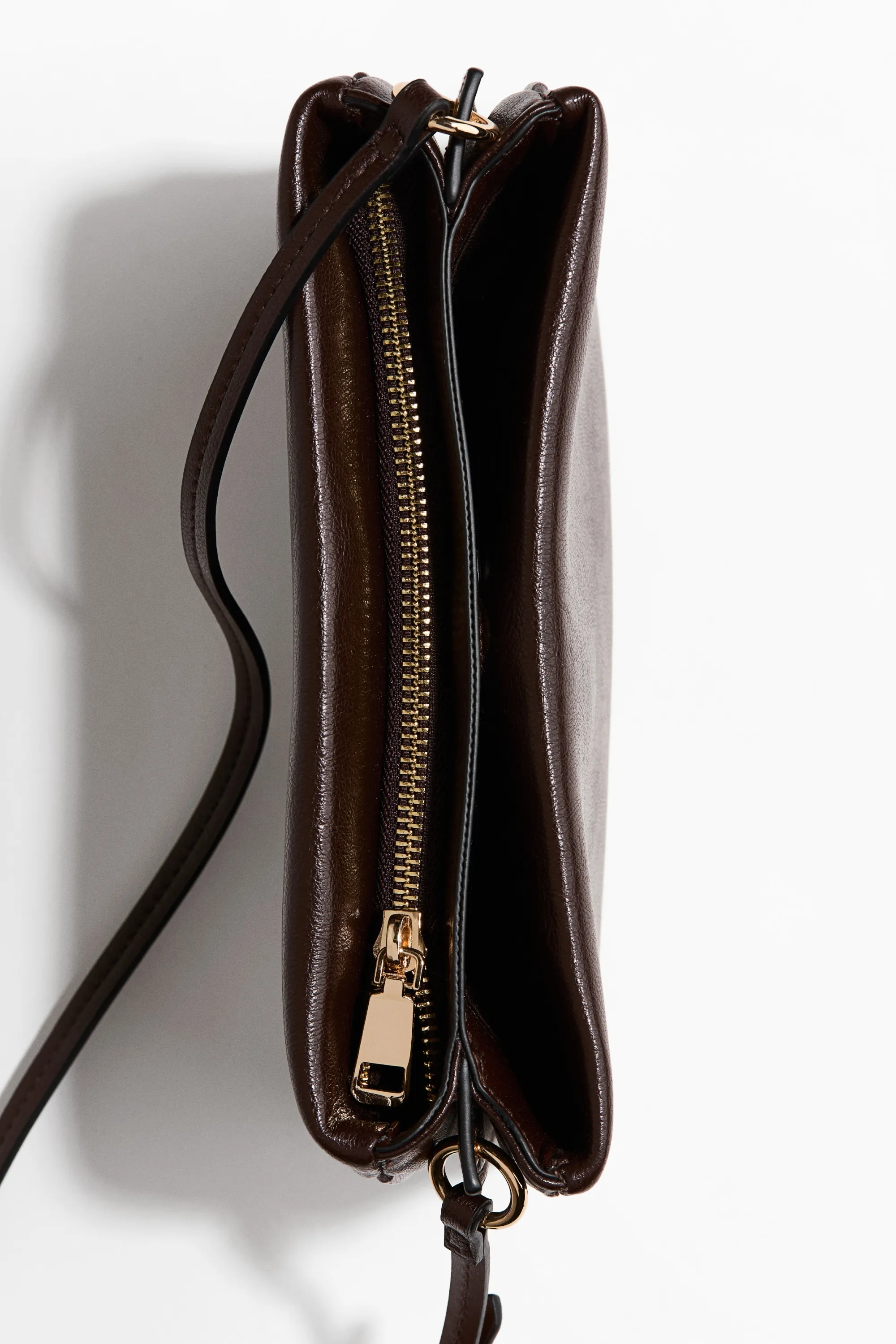 Sac crossbody - Marron foncé