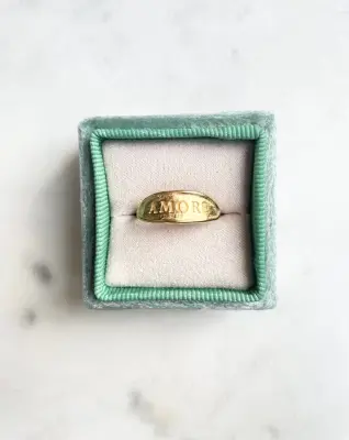 Nouveau ! ALHAJA Bague Amore Gold — photo 2