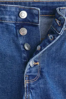 Flared High Jeans - Bleu denim — photo 5