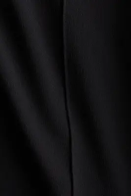 Pantalon barrel en jersey - Noir — photo 4