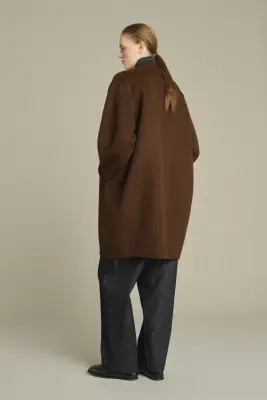 MANTEAU BEAULIEU CHOCOLAT — photo 2