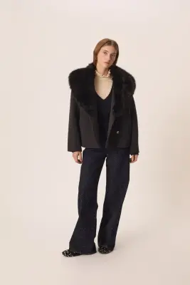 Manteau Yva Anthracite — photo 3