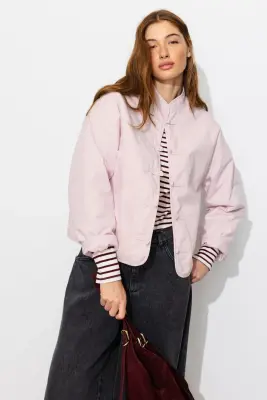 Veste en toile et moumoute — photo 2