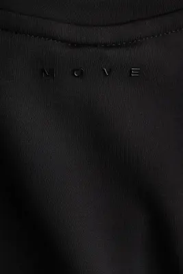 Top de sport chaud Fleece SoftMove™ - Noir — photo 4