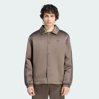 VESTE MATELASSÉE EN SATIN À 3 BANDES — photo 1