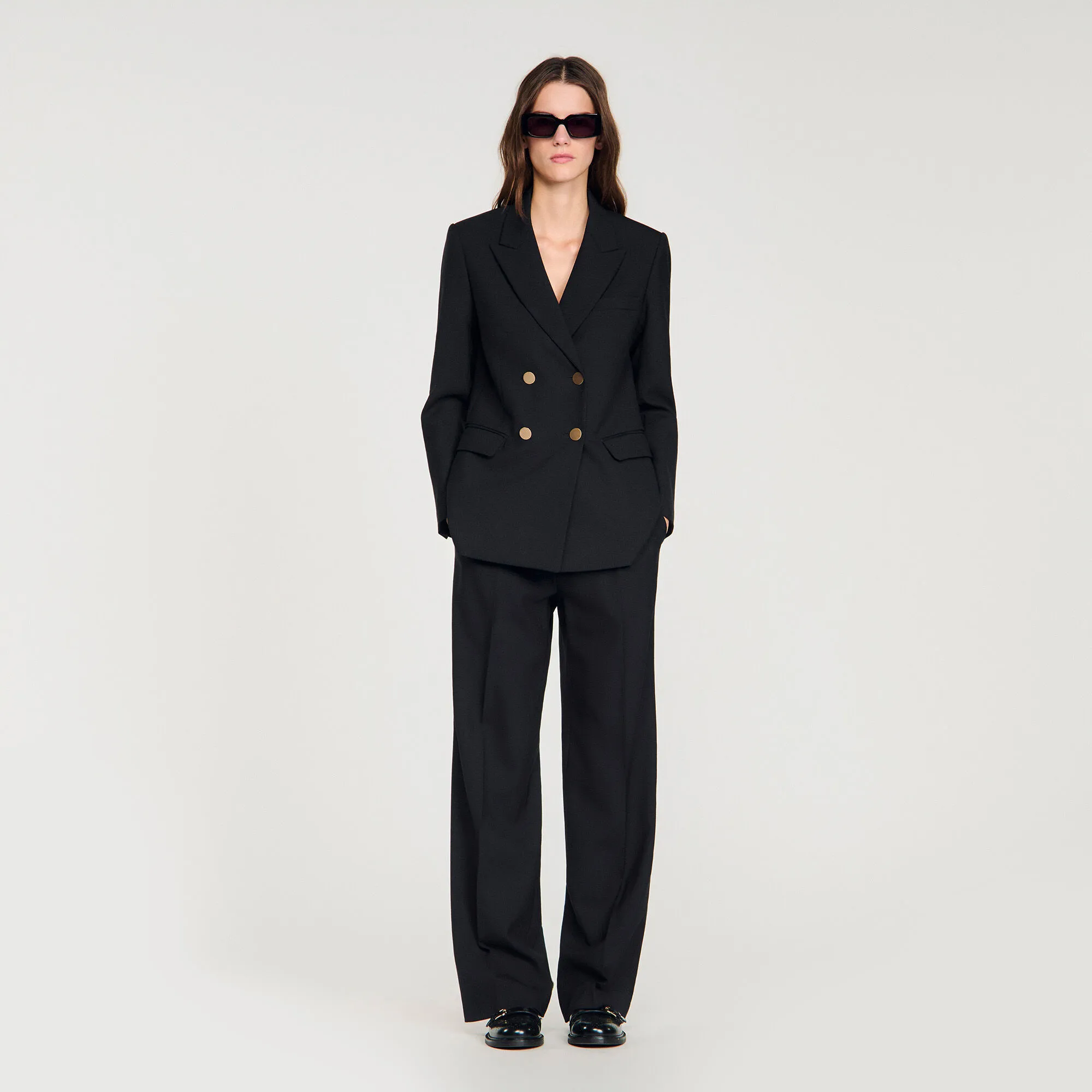 Veste de tailleur en laine