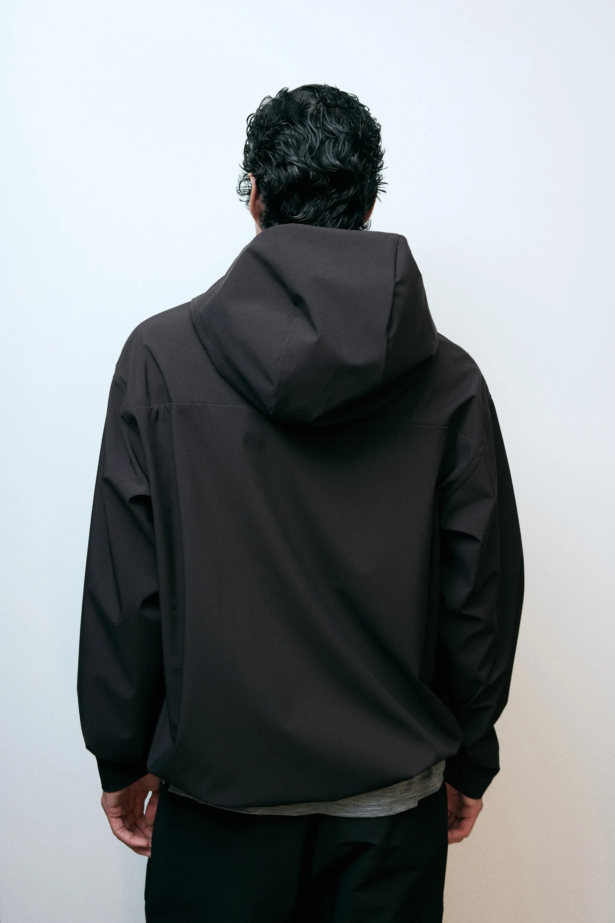 Veste de sport coupe-vent et déperlante - Noir