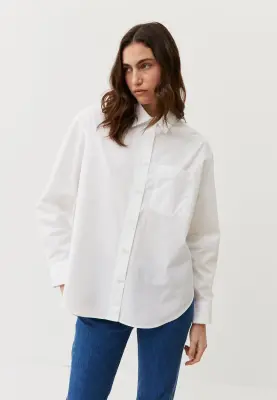 La chemise oversize - Blanc — photo 2
