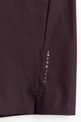 T-shirt de sport à manches longues CoolMove™ - Prune foncé/soleil — photo 4