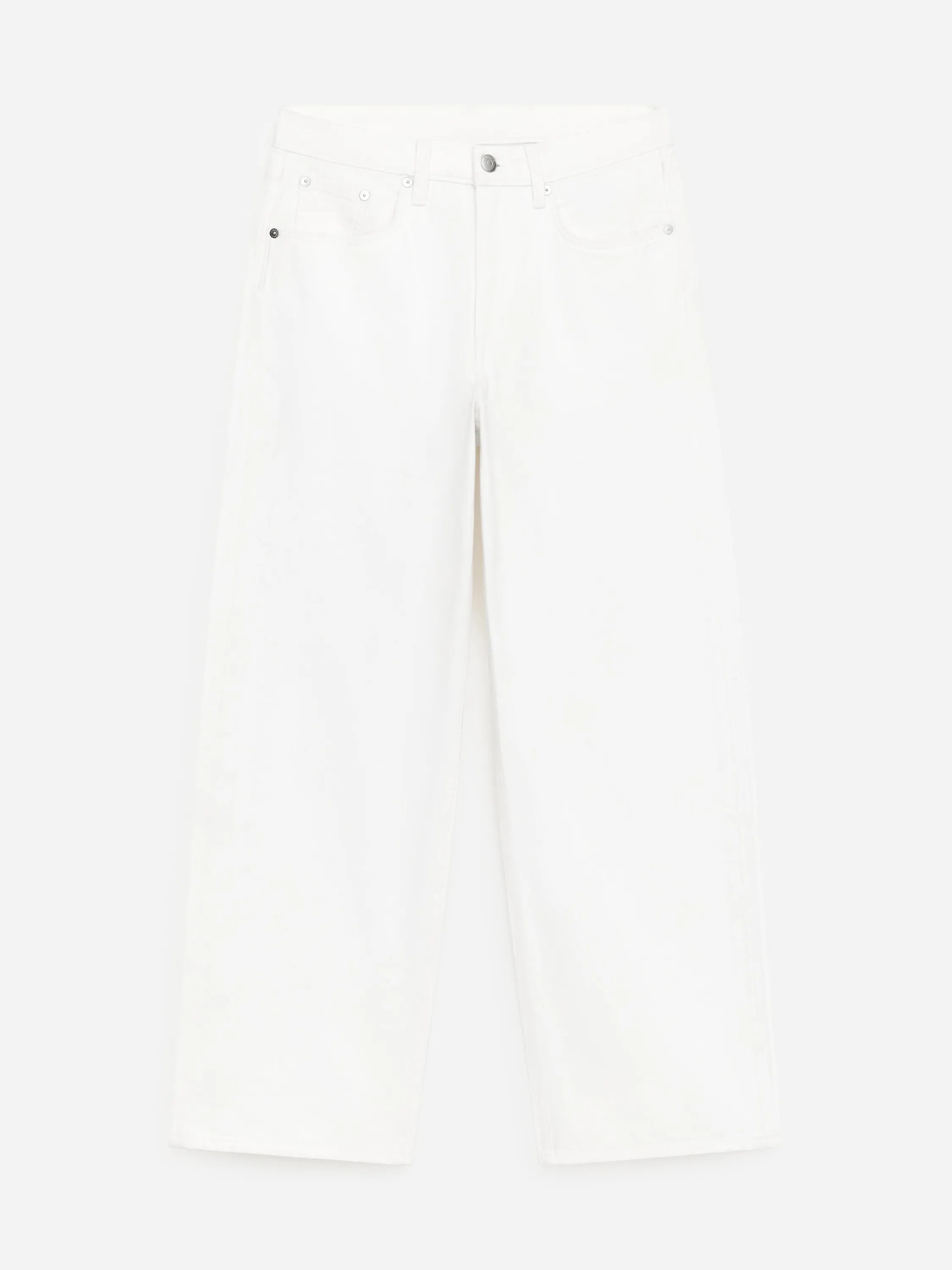 Jean ample CORAL - Blanc